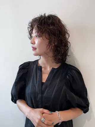 パーマ ボブパーマ/アレンジ Onのヘアスタイル