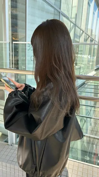 カラー 透明感カラー k-twoういのヘアスタイル