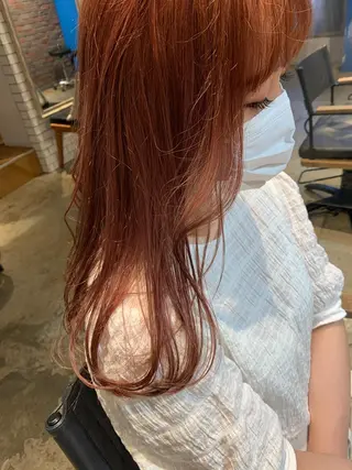 ロング カラー 吉沢遣人/レイヤー 艶カラー/抜け感のヘアスタイル