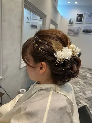 ヘアアレンジ ラグノ所属・岩間 美穂のヘアスタイル