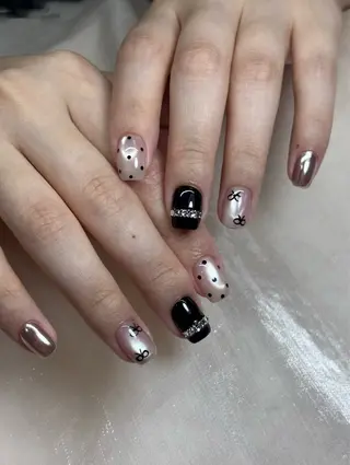 ネイル EE.Nail所属・FuFu.Nail 2️⃣番のネイルデザイン