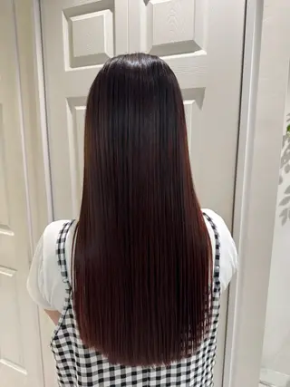 ロング カラー かねこ くれはのヘアスタイル