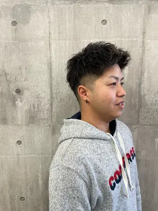 パーマ メンズ 奈良/生駒/FEEL /ﾉｶﾞﾐﾄｼｷのヘアスタイル