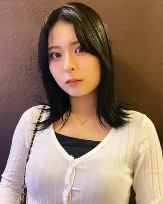 ミディアム 自由が丘 艶髪美容師✨生板🌿のヘアスタイル