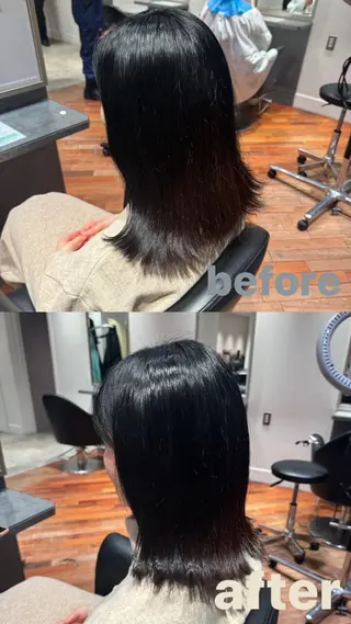 ミディアム 似合わせカット/ すずきたつやのヘアスタイル