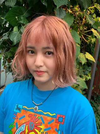 ミディアム カラー KAH所属・Koichi Satoのヘアスタイル