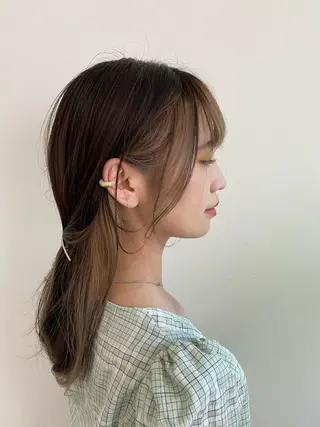 ロング 石山 /切りっぱなしボブのヘアスタイル