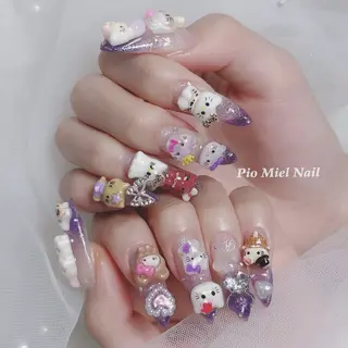 ネイル HANA 長さだしのネイルデザイン