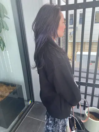 ミディアム カラー Emitas.柳通り店所属・山﨑 大暉【ダブルカラー】のヘアスタイル