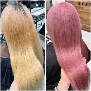 ロング カラー MAKO ❤️‍🔥NEXTのヘアスタイル