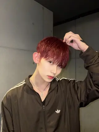 ショート カラー メンズ だいち/ハイトーン/ デザインカラーのヘアスタイル