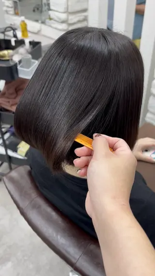 ショート I see所属・I see/天王寺/ 髪質改善/本田 唯のヘアスタイル