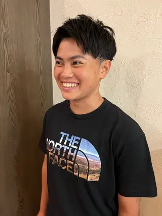 メンズ そね こまちのヘアスタイル