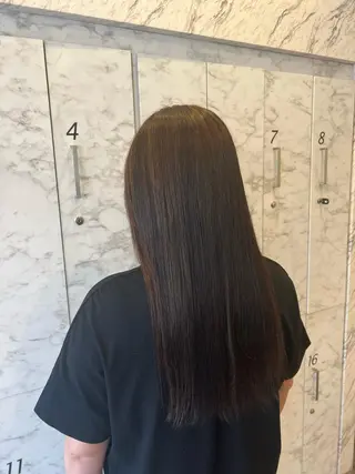 ロング カラー 太白区白髪ぼかし/ ボブカット/千葉達人のヘアスタイル