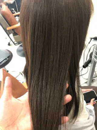 セミロング パーマ 佐々木 政徳のヘアスタイル