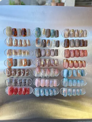 ネイル HAIR salonTARGET所属・_______ SAKI NAIL.のネイルデザイン