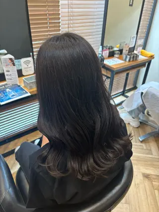 ロング 中島 真里奈のヘアスタイル
