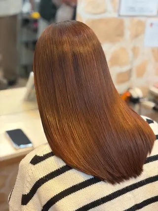 セミロング 坂下 真珠愛のヘアスタイル