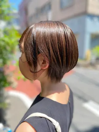 ショート カラー 古西 康裕のヘアスタイル