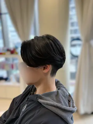 メンズ センターパート 川島爽楽のヘアスタイル