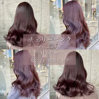 カラー ブリーチなし💗 艶カラー　翔太郎のヘアスタイル