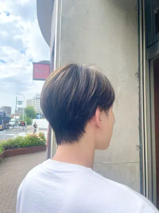 メンズ 北赤羽/ボブ/レイヤ ー/メンズ/マツオカのヘアスタイル