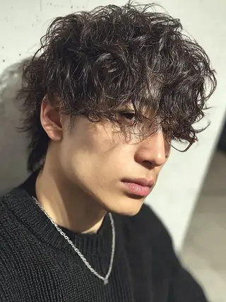 パーマ メンズ 💫お呼ばれヘア💫 men's✨ともえ✨のヘアスタイル