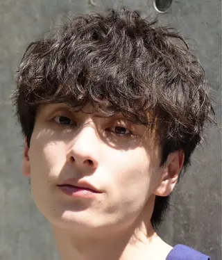 パーマ メンズ 仙台フェザーパーマ/ fifth/遠藤楓雅のヘアスタイル