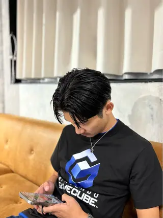 メンズ 溝渕 天馬のヘアスタイル