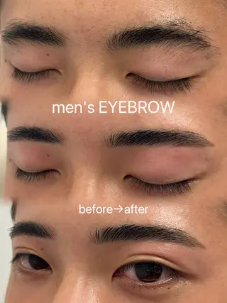 メンズ アイブロウ 垢抜け眉/肌管理 mayumi🍐のマツエク・マツパデザイン