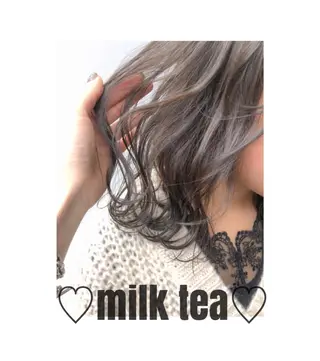 ミディアム カラー ヘアアレンジ Rene'所属・当日予約⭕️ yuriのヘアスタイル