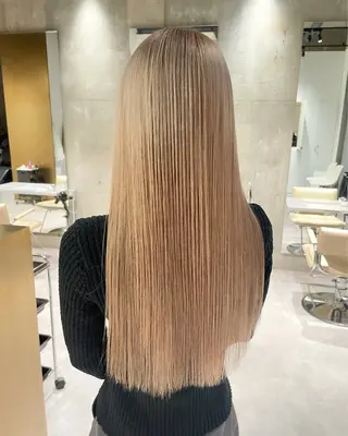 ロング カラー AIKA🤍 カットモデル募集🫧のヘアスタイル