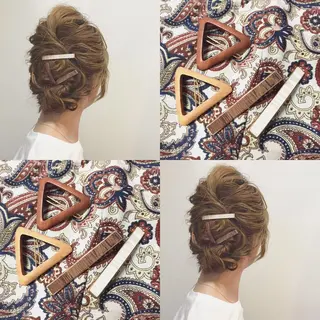 ミディアム ヘアアレンジ 似合わせカット🌿 前川のヘアスタイル