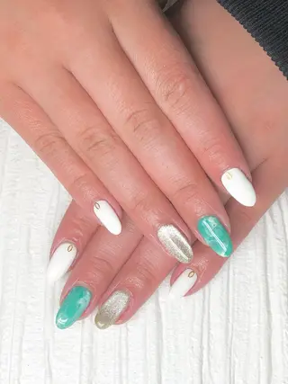 ロング ネイル 🦋Kiyomi. 🦋のネイルデザイン