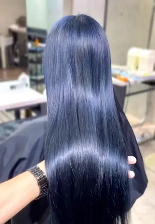 ロング カラー 髪質改善/ブリーチ /長山遼太郎のヘアスタイル