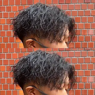 パーマ メンズ 年間2000名担当◎ パーマ職人/仲原佑樹のヘアスタイル