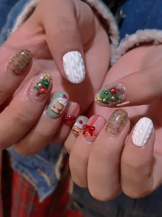 ネイル 3dパーツ/流行り 👧shushu❤️のネイルデザイン