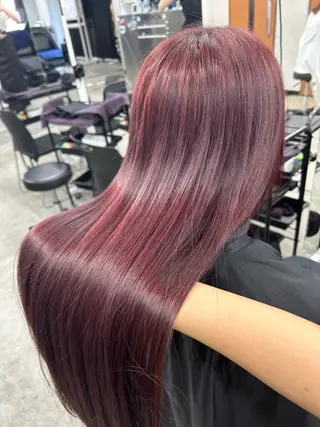 カラー 🥀艶髪/垢抜け/ 暖色ヘア Yuu🥀のヘアスタイル