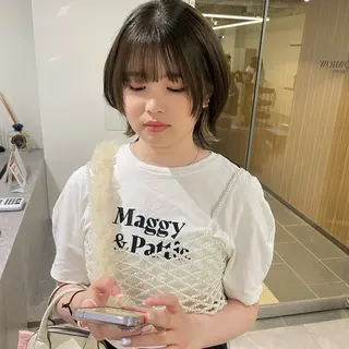 ミディアム カラー ETRE所属・🫧透明感カラー🫧 古川穂果のヘアスタイル