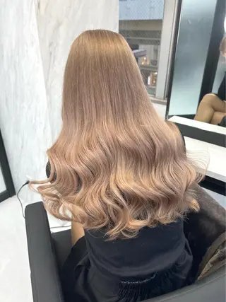 カラー route 【ルート】所属・髪質改善/堀江 ケアカラーtoshiのヘアスタイル