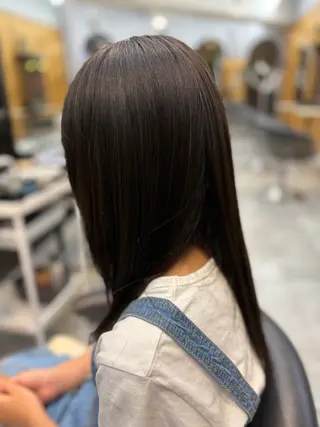 セミロング パーマ たまプラーザ/駅近/ CASA/前田 朋輝のヘアスタイル