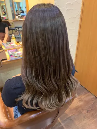 ミディアム 髪質改善 艶髪🔵ﾌｾﾅｵﾔのヘアスタイル