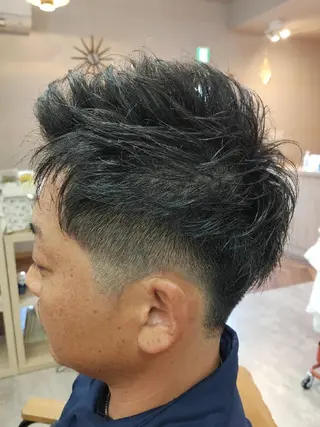 メンズ ショート 藤田 大輔のヘアスタイル