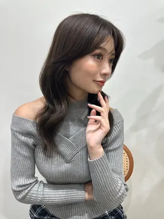 ロング パーマ ace share salon所属・韓国風パーマ/ 菅沼 成郷のヘアスタイル
