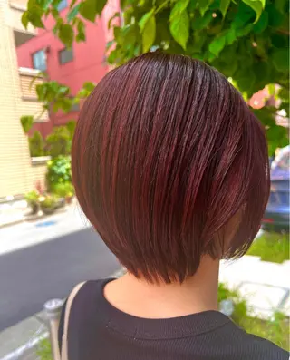 ショート カラー 💎透明感カラー特化 💎TAISEIのヘアスタイル