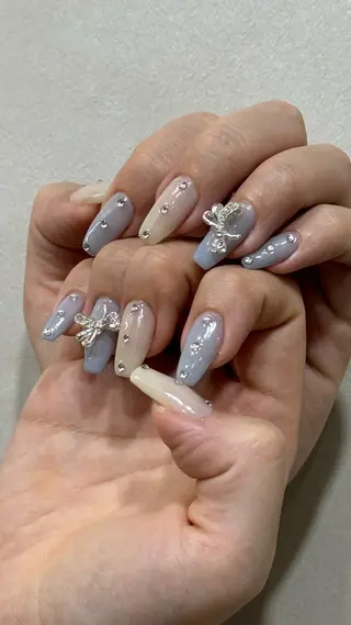 ネイル 韓国ネイル/ワンホン ネイル🎀表参道3分のネイルデザイン