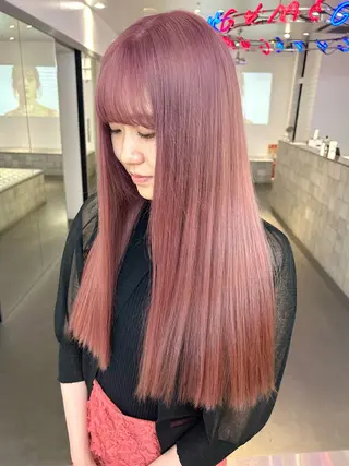 ロング カラー 光透け髪🫧 moekaのヘアスタイル