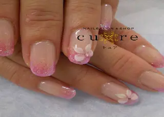 ショート ネイル ネイルサロン Cureのネイルデザイン