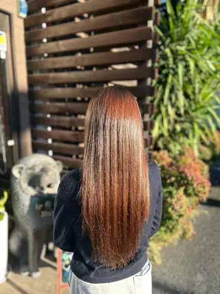 ロング 篠田 蒼のヘアスタイル