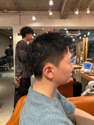 ショート メンズ 韓国風カット/ 髪質改善 黒崎のヘアスタイル